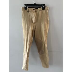 On Course Womens Breeches Size 28 Tan Equestrian Horse Riding Cotton